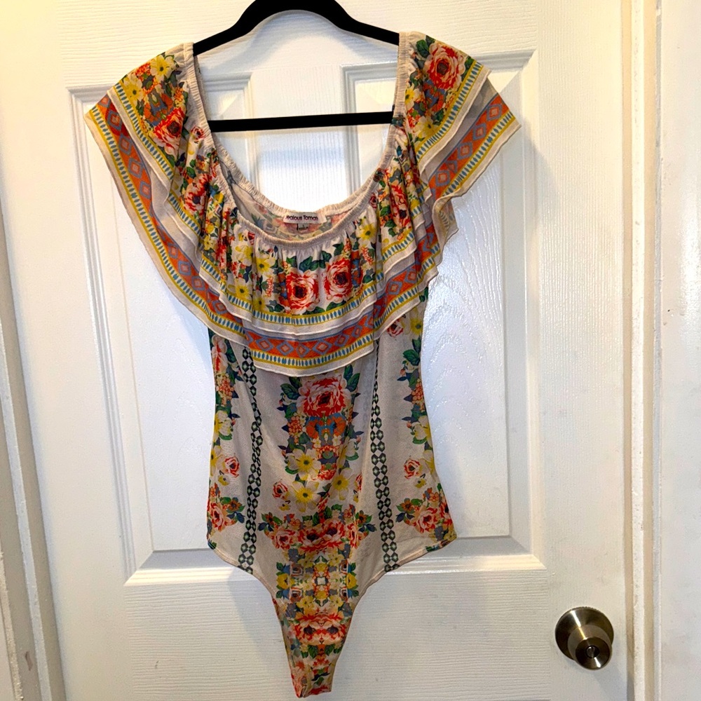 Jealous Tomato Multicolor Floral Top
